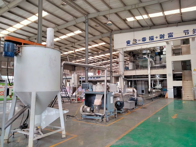 Sichuan Sunshine Plastics Co., LTD. linha de produção do fabricante